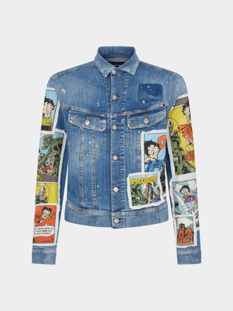 DSQUARED2 BETTY BOOP JEANS JACKET