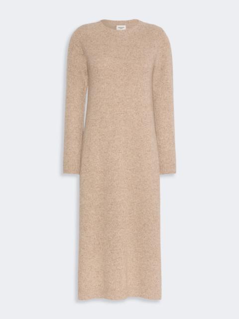 WEEKEND Max Mara GOCCIA Dress in wool-blend tweed - BEIGE