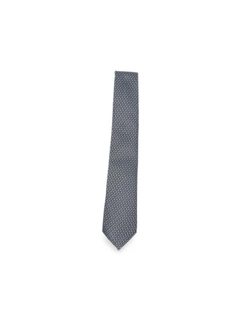 GIORGIO ARMANI geometric-patterned tie