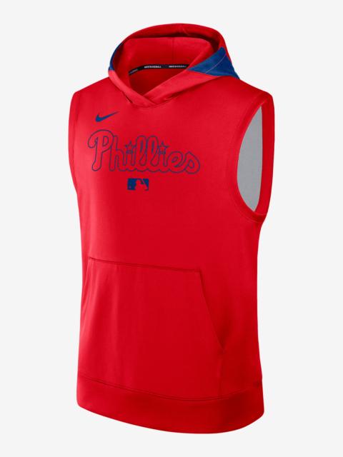 Nike Philadelphia Phillies Authentic Collection Men’s Nike Dri-FIT MLB Sleeveless Pullover Hoodie