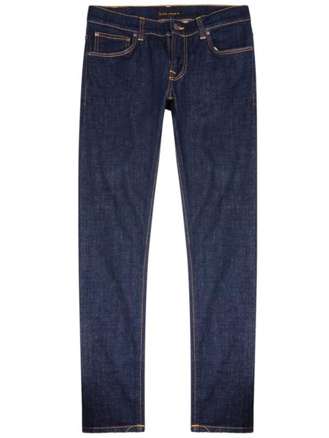 Nudie Jeans Tight Terry indigo skinny jeans