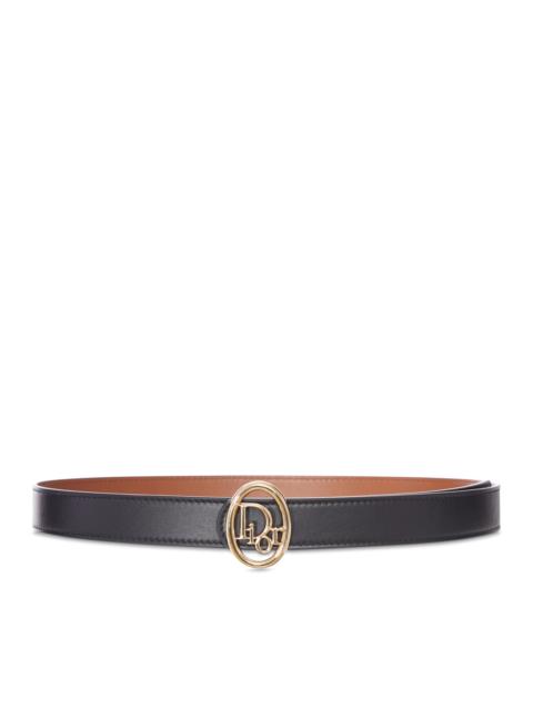 Dior REVERSIBLE OBLIQUE BELT IN SMOOTH CALFSKIN