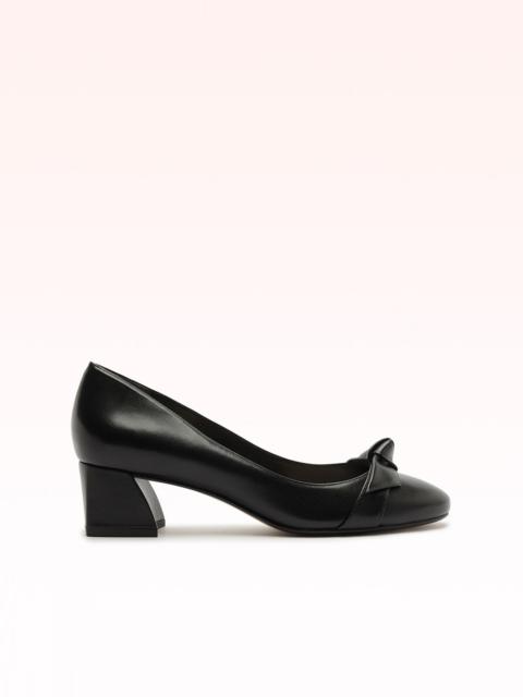 ALEXANDRE BIRMAN CLARITA ALMOND PUMP 45 BLACK