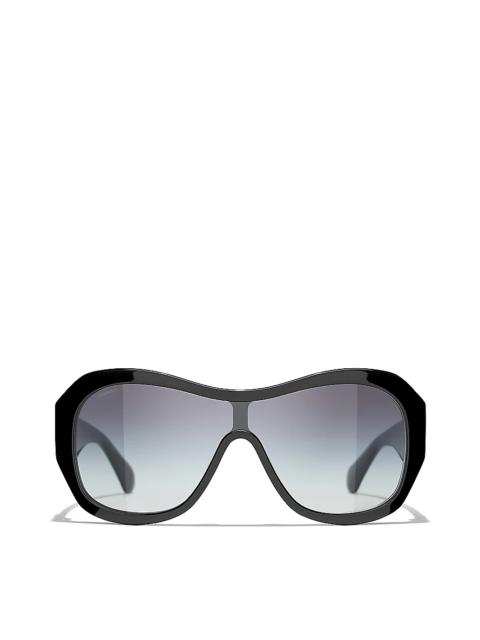 CHANEL Shield Sunglasses