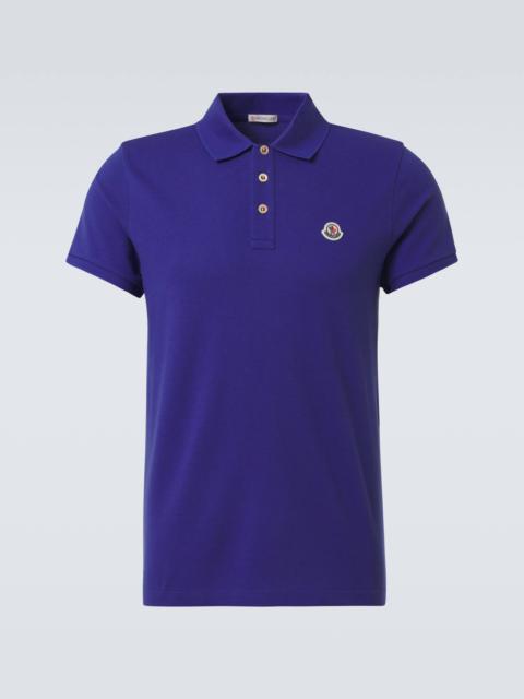 Moncler Logo cotton polo shirt