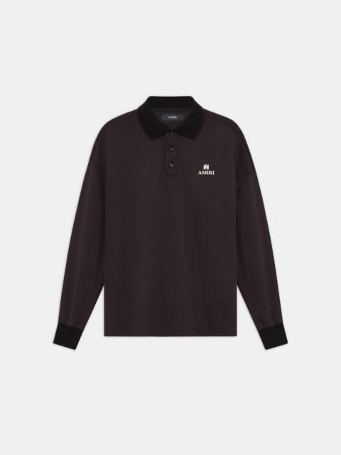 MA OVERSIZED LONG SLEEVE POLO