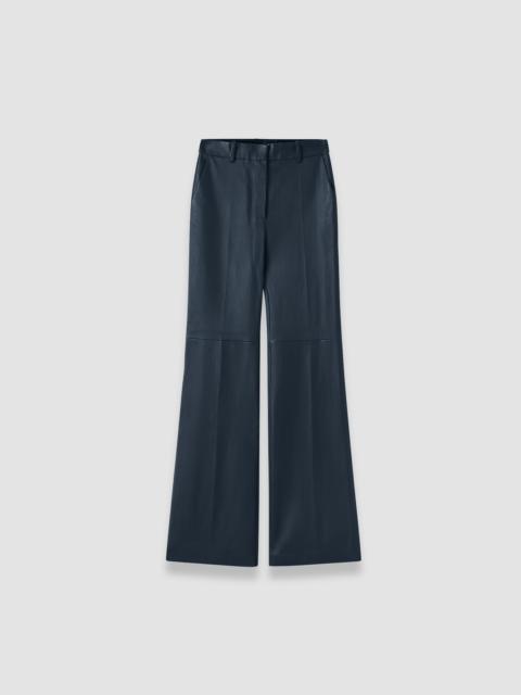 JOSEPH Tafira Leather Stretch Trousers