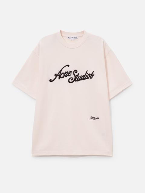 Acne Studios EMBROIDERED LOGO T-SHIRT