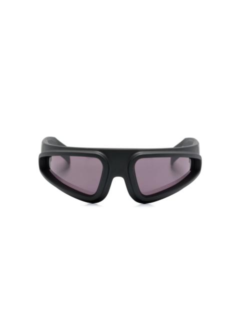 biker-frame sunglasses