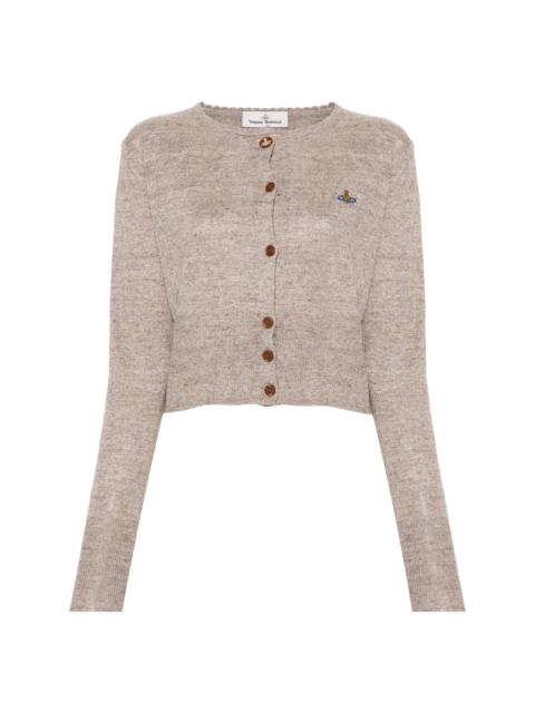 Vivienne Westwood Bea knitted linen cardigan