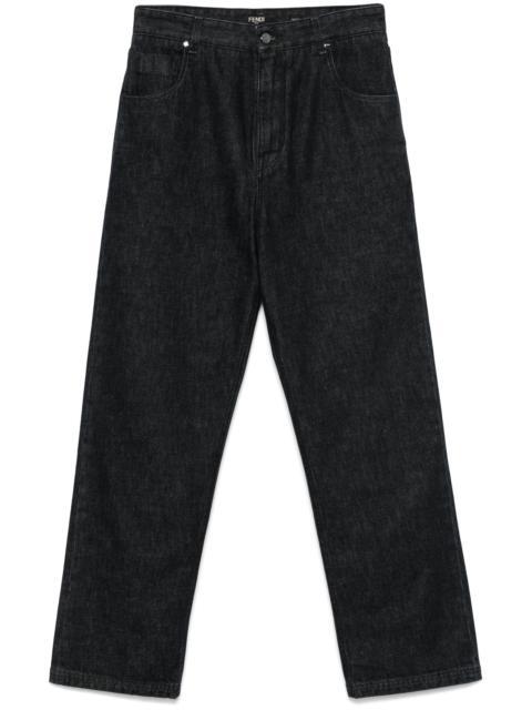 Straight-leg Jeans