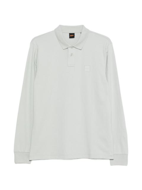 BOSS long-sleeve polo shirt