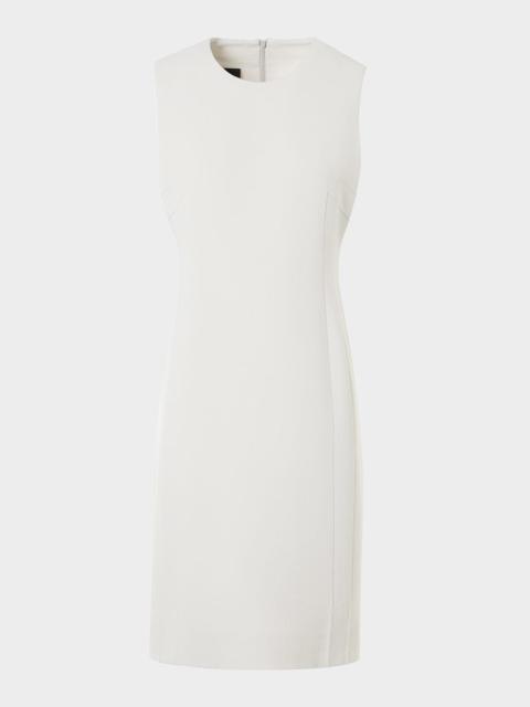 AKRIS Wool Crepe Sheath Dress