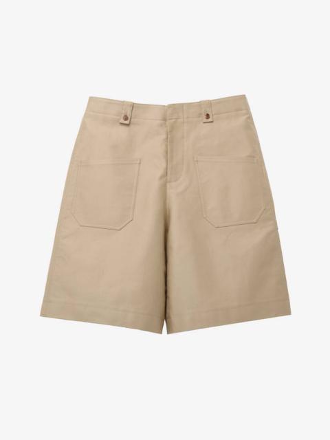 Alexander McQueen Wide Leg Shorts