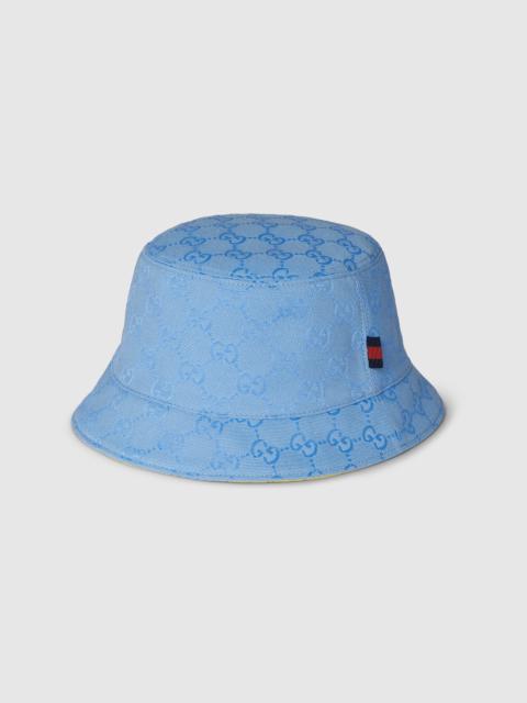 GUCCI GG canvas reversible bucket hat