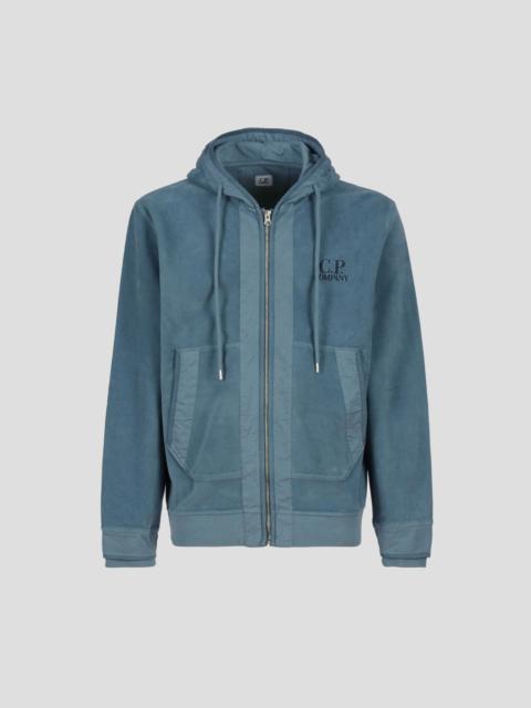 CP COMPANY｜HOOD/ZIP-UP (Reverse Brushed & Emerized Diag C.P. Company C.P. COMPANY MEN Reverse Brushed & Emerized