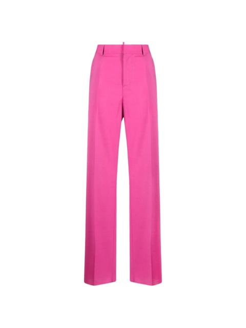 DSQUARED2 high-waisted wide-leg trousers