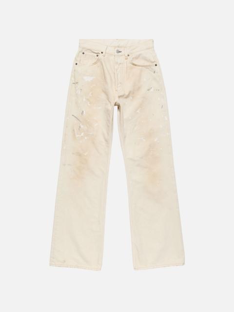 Acne Studios Regular fit jeans - 2021F - White