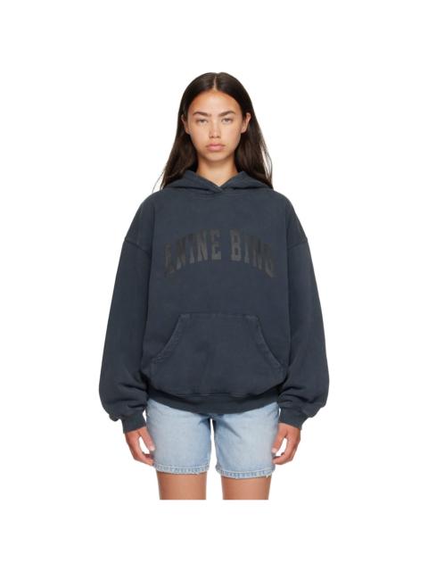 ANINE BING Black Harvey Hoodie
