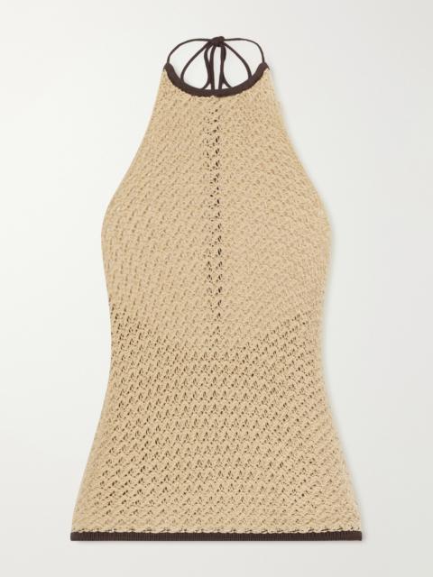 SIR. Ellinor Crocheted Cotton Tank
