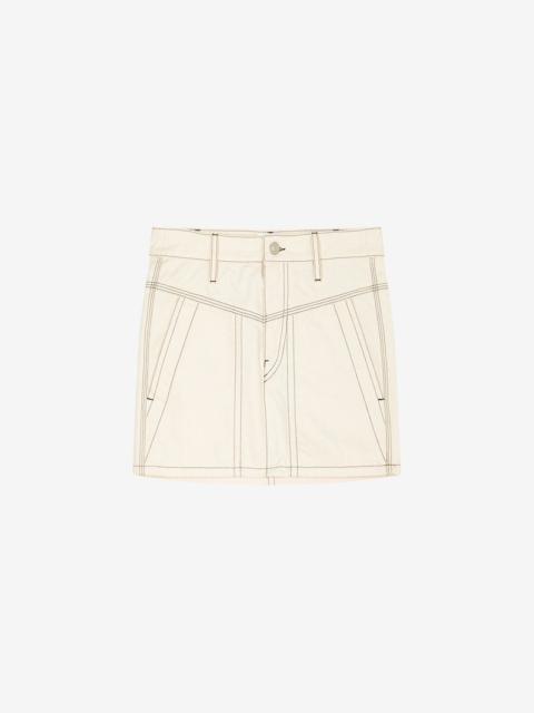 Isabel Marant Étoile DILDA COTTON SKIRT