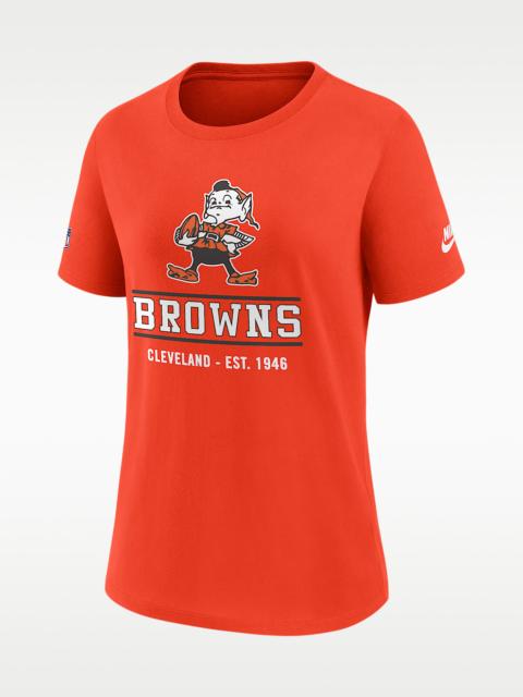 Nike Cleveland Browns Sideline Alt Women's Nike Dri-FIT NFL T-Shirt