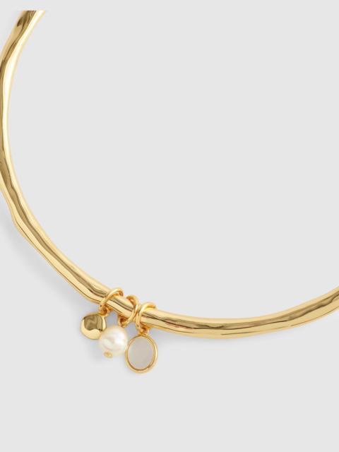 Madewell Mother-of-Pearl Wire Choker Necklace