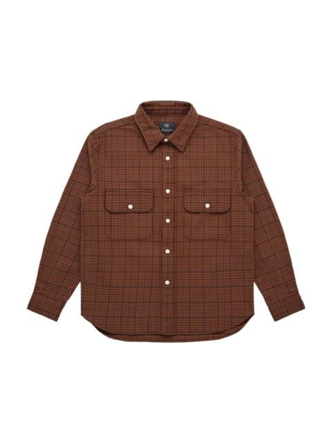 Knickerbocker Brother Flannel Brown & Red Plaid