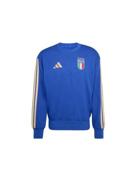 adidas adidas Italy DNA Crew Sweatshirt Bold Blue
