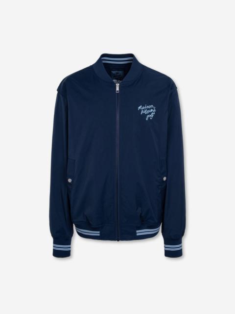 Maison Kitsuné Men Fox Head Stadium Jacket