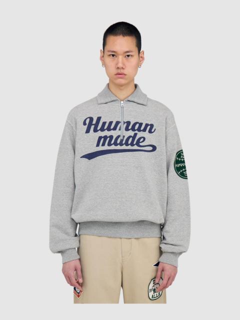 Human Made Half zip sweatshirt