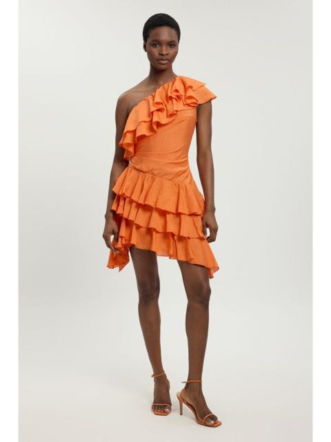 KAREN MILLEN Drama Frill Midi Dress
