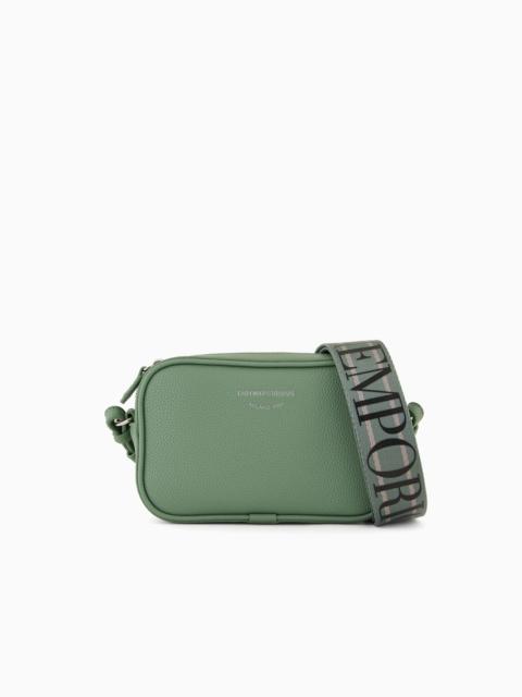 EMPORIO ARMANI Deer-print camera case with shoulder strap