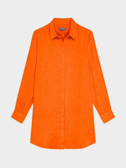 Vilebrequin WOMEN SHIRT DRESS SOLID