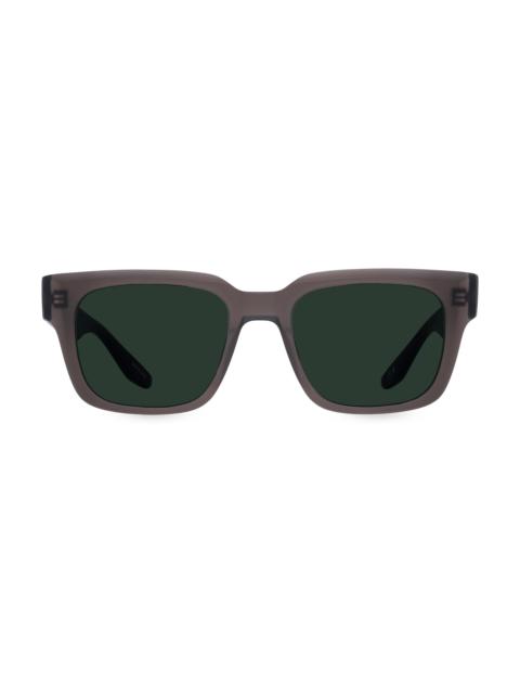 BARTON PERREIRA Men's Zander 52MM Square Sunglasses - Matte Dusk Green
