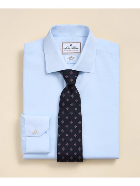 Brooks Brothers Luxury Cotton English Spread Collar, Dress Shirt
