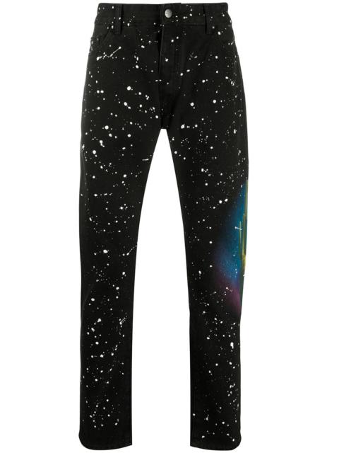 Palm Angels cactus print jeans