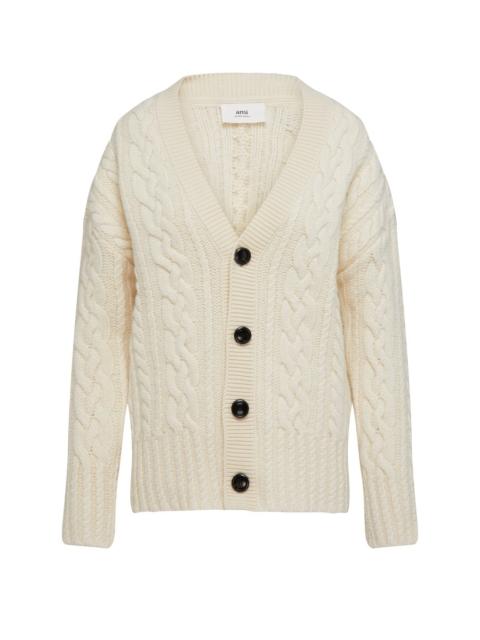 AMI Paris Cable cardigan