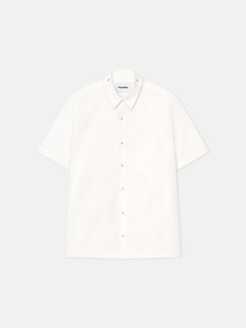 Nanushka Short Sleeve Poplin Shirt