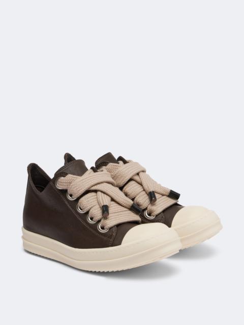 Rick Owens Jumbolace leather sneakers