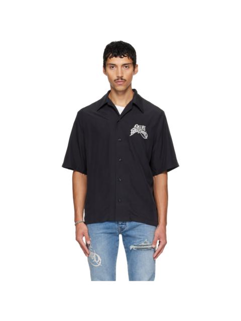 AMIRI Black 'Amiri Hollywood' Camp Shirt