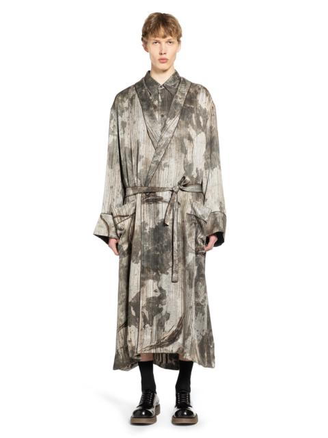 Ziggy Chen Digital Print Long Robe