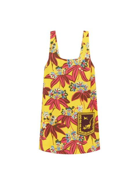 ALÉMAIS Leo Embroidered Mini Dress