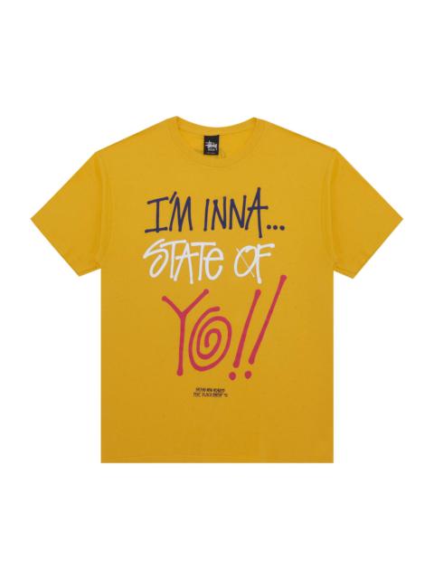 Stussy State Of Yo!! Tee 'Yellow'