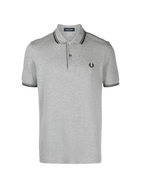Fred Perry Twin Tipped logo-embroidered piquÃ© polo shirt