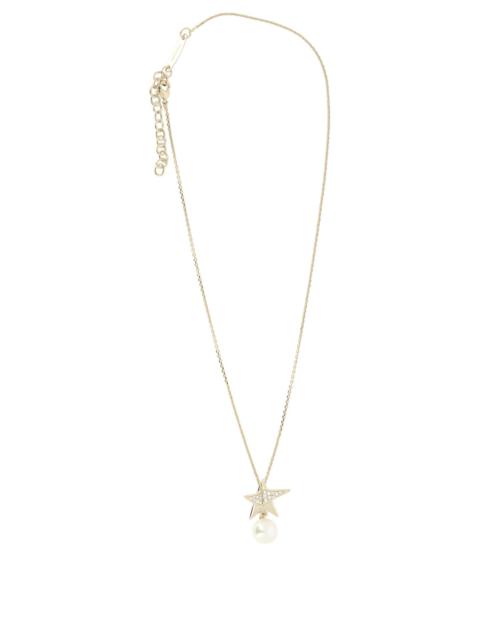 Necklace With Star Pendant Jewels Gold