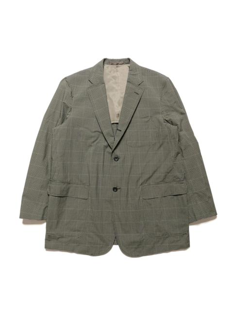 BEAMS PLUS 3B Box-Fit Jacket TR Plaid Olive