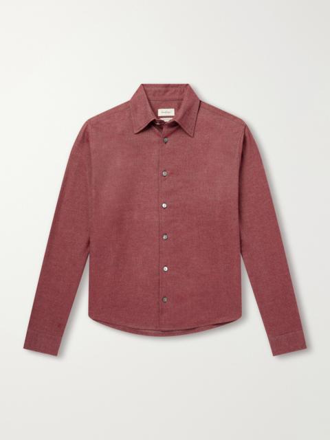 SECOND/LAYER Brushed Cotton Shirt