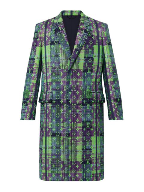 Louis Vuitton Monogram Neon Check Coat