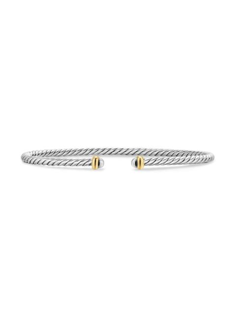 DAVID YURMAN Women's Micro Cable Flex Bracelet in Sterling Silver - Silver